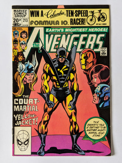 Avengers #213 Marvel Comic Book