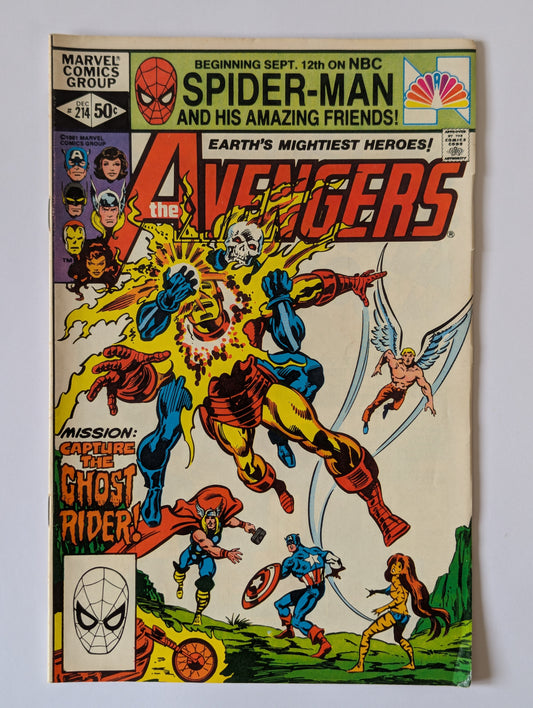 Avengers #214 Marvel Comic Book