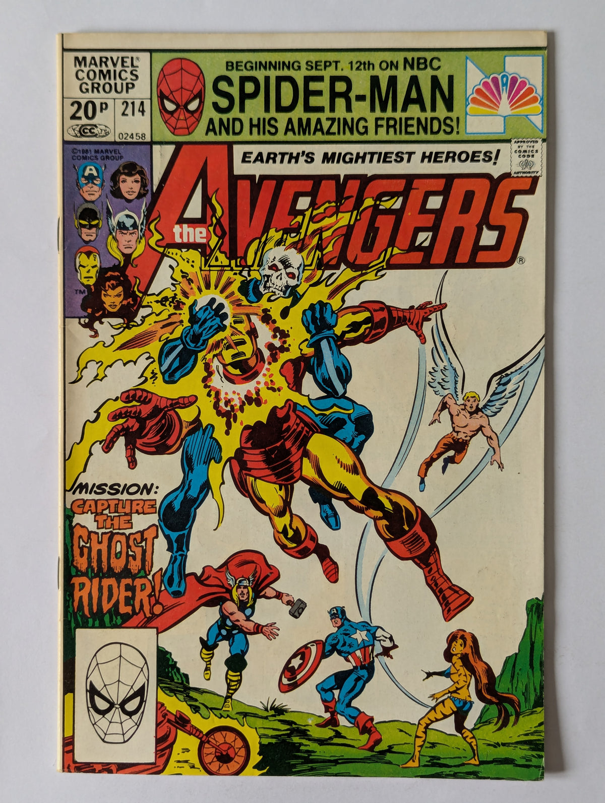 Avengers #214 Marvel Comic Book