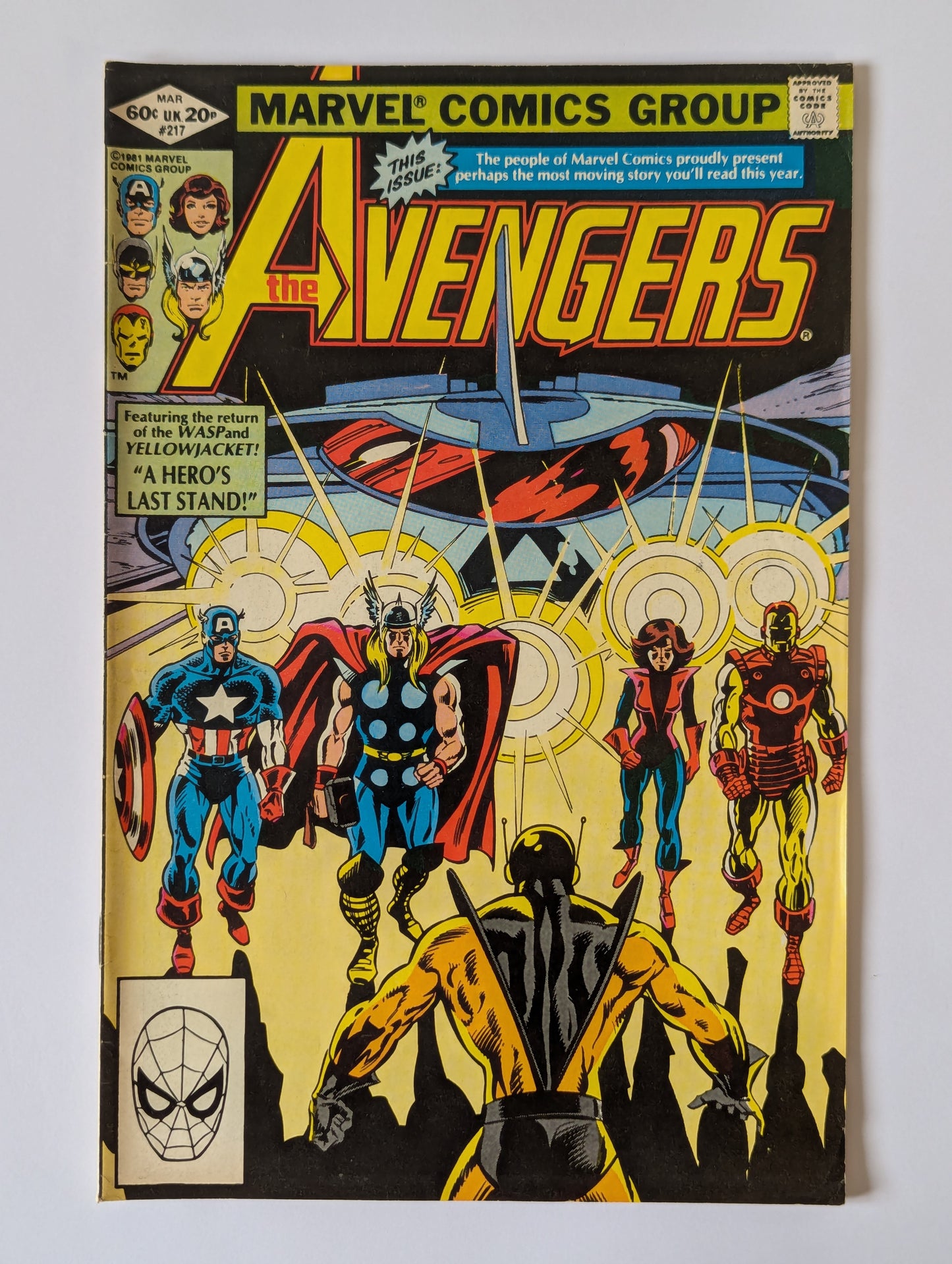 Avengers #217 Marvel Comic Book
