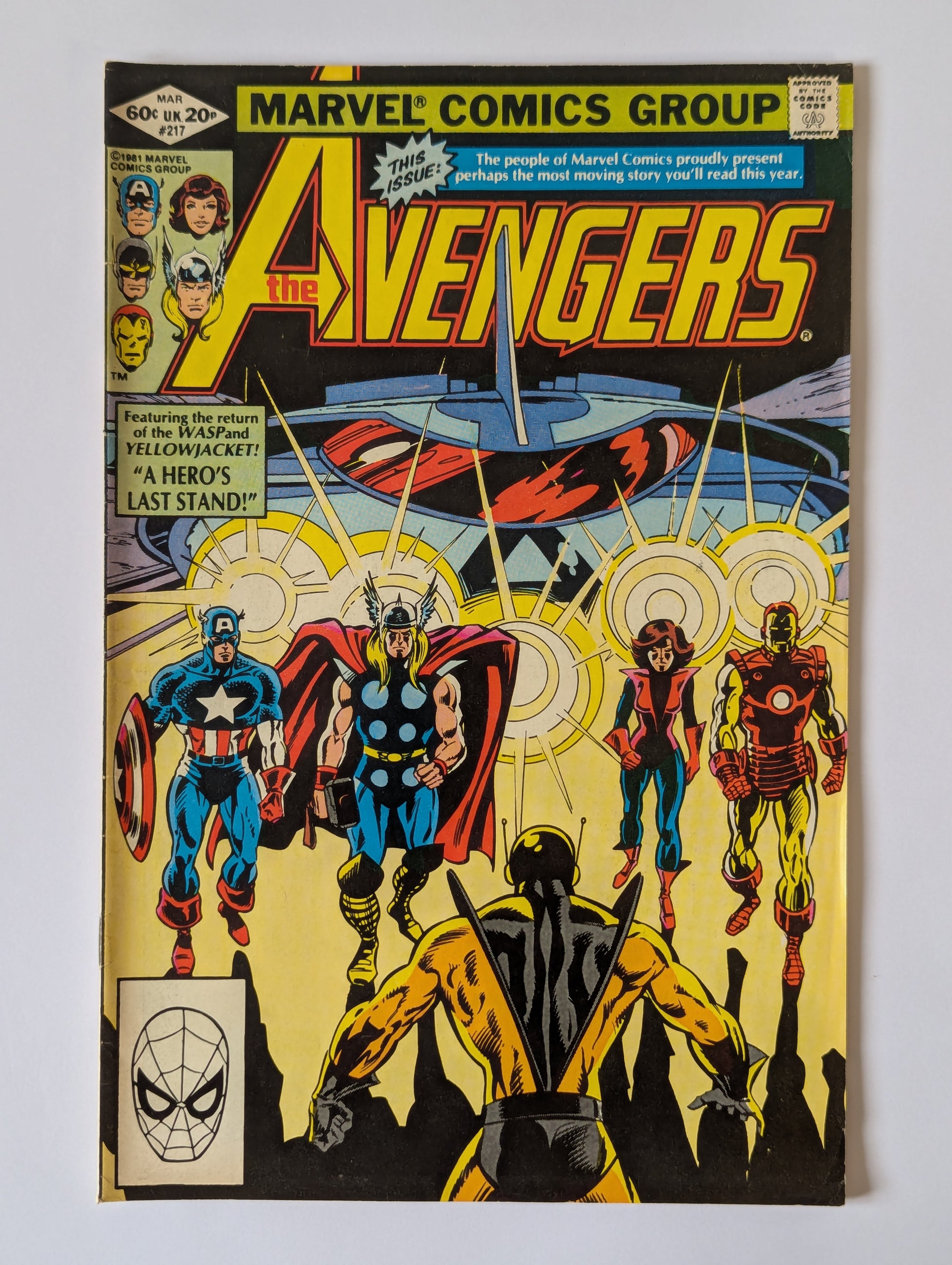Avengers #217 Marvel Comic Book