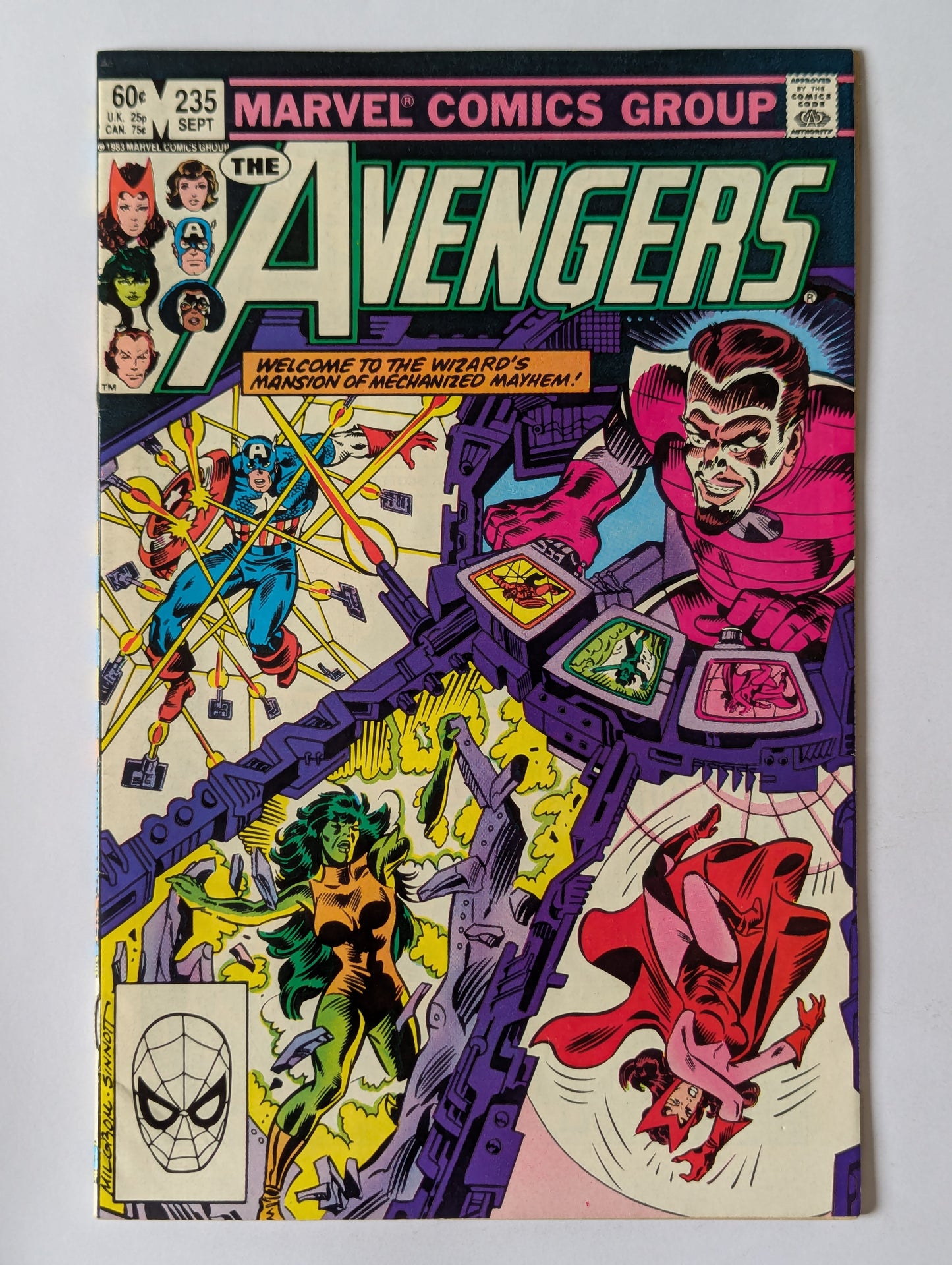 Avengers #235 Marvel Comic Book