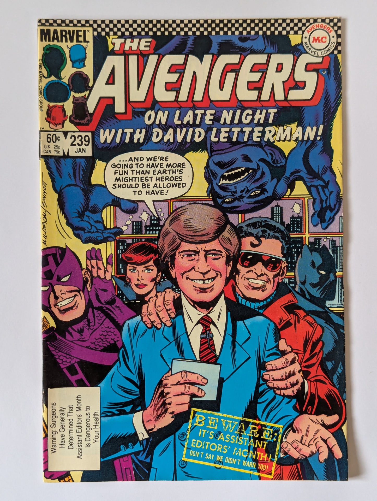 Avengers #239 Marvel Comic Book