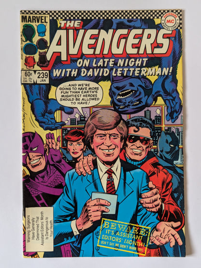 Avengers #239 Marvel Comic Book