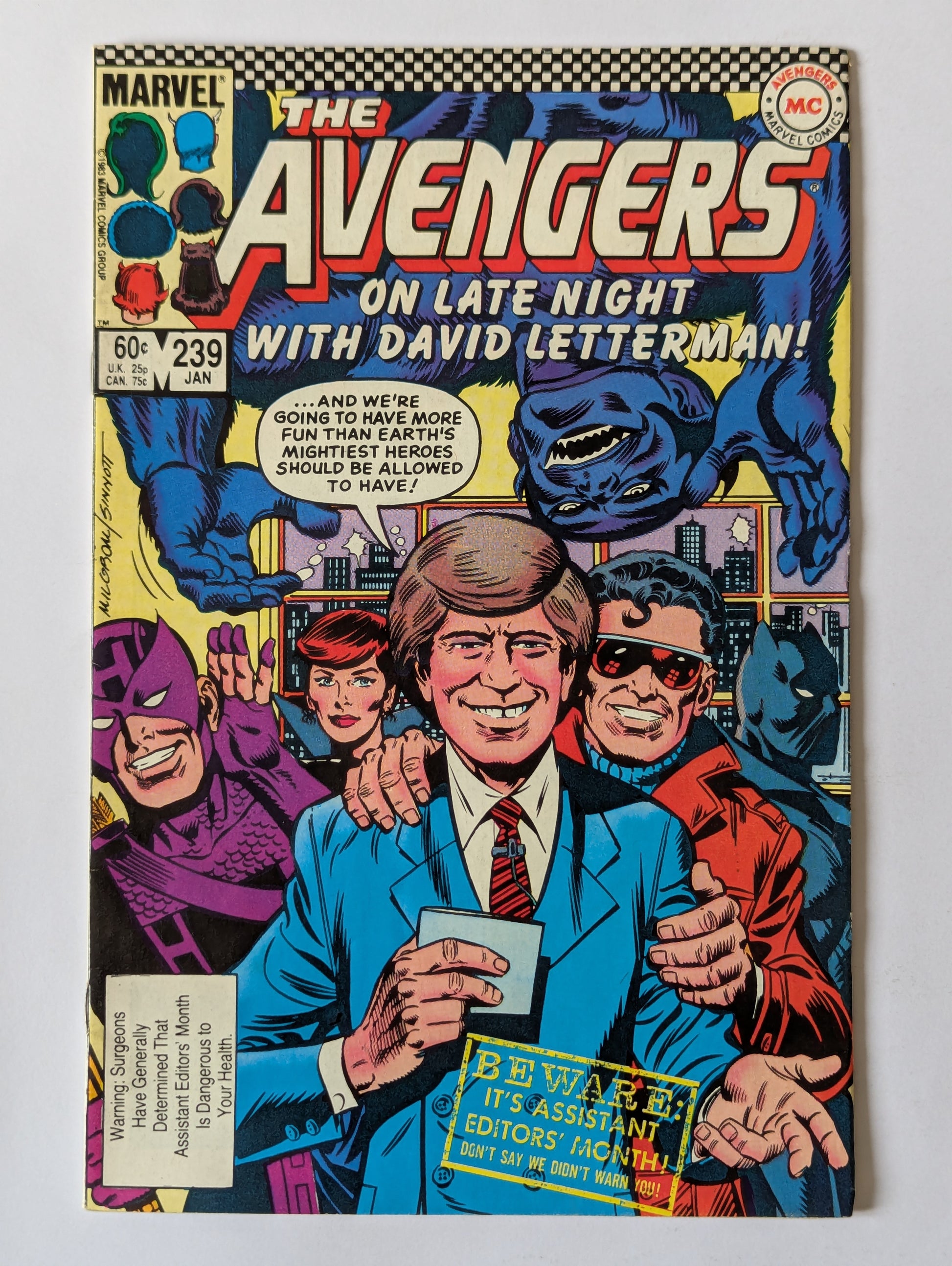 Avengers #239 Marvel Comic Book