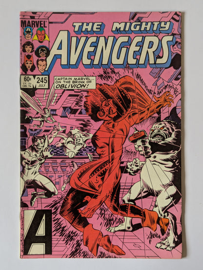 Avengers #245 Marvel Comic Book