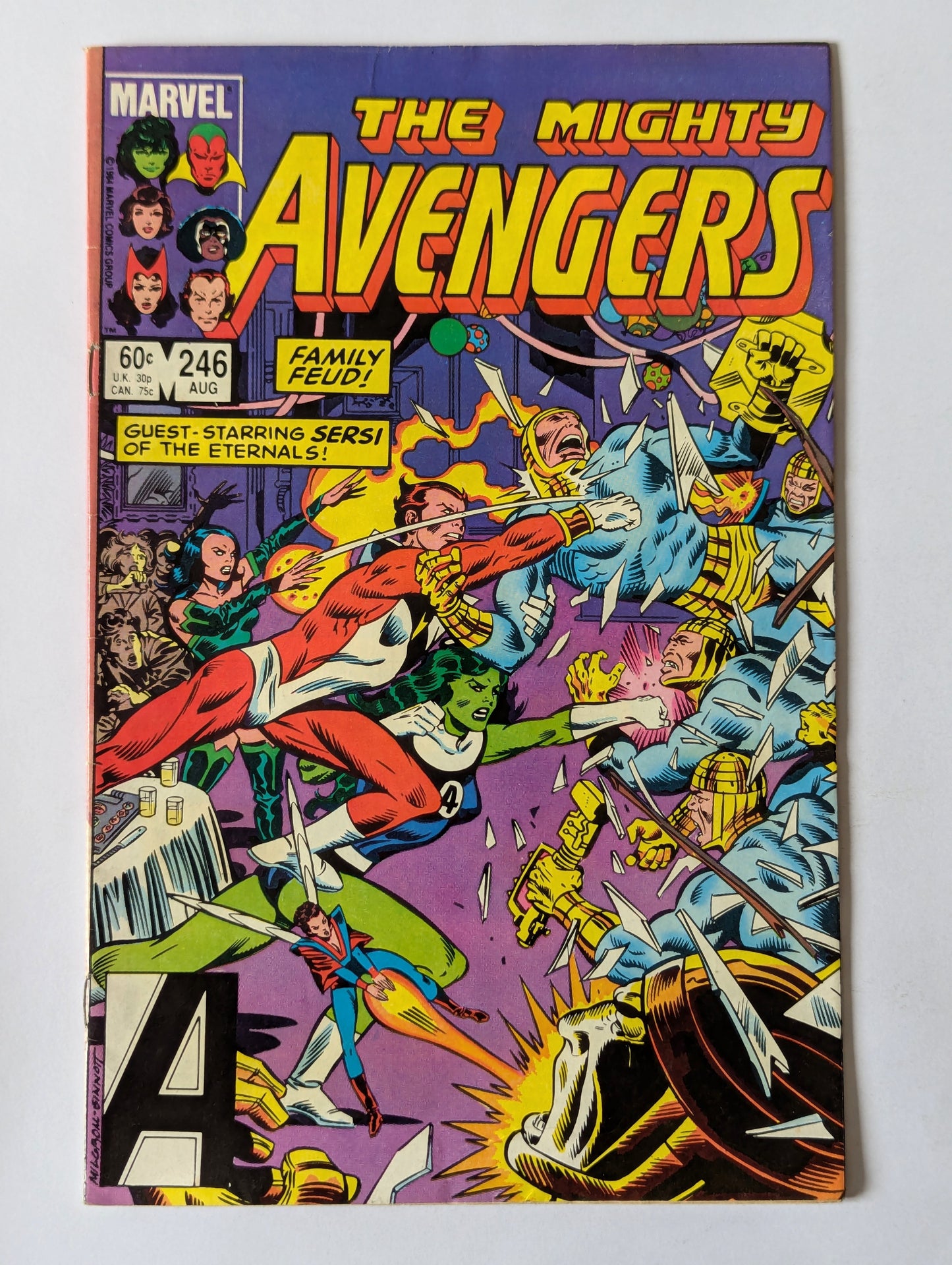 Avengers #246 Marvel Comic Book