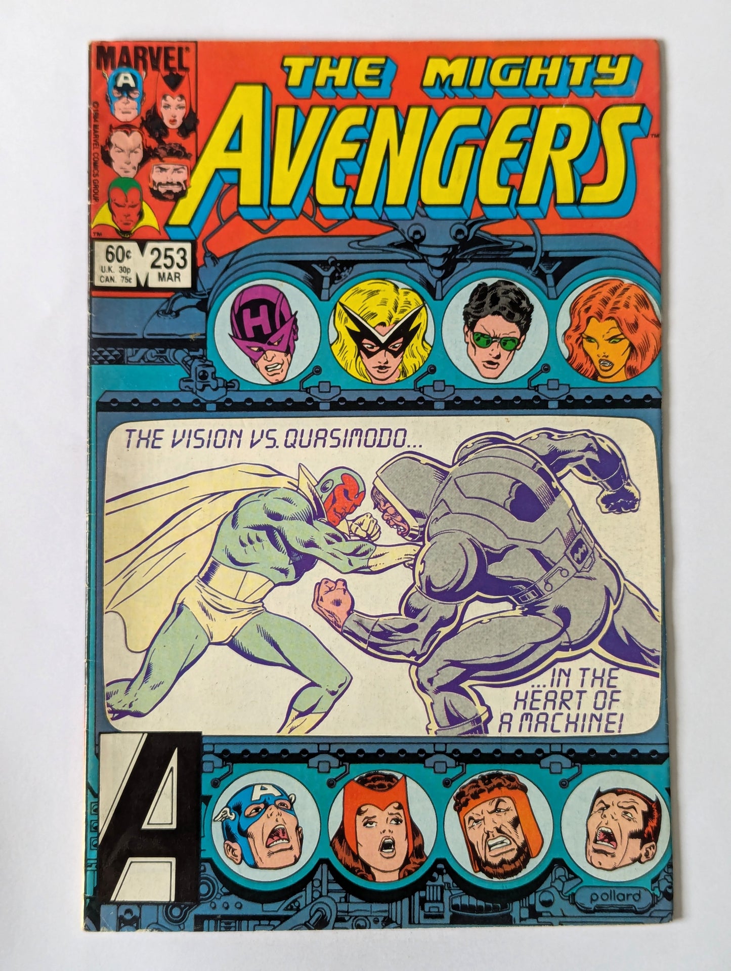 Avengers #253 Marvel Comic Book