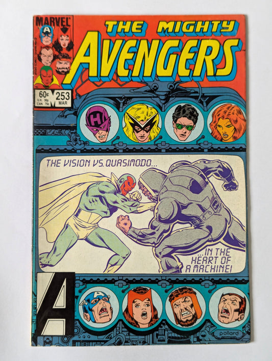 Avengers #253 Marvel Comic Book