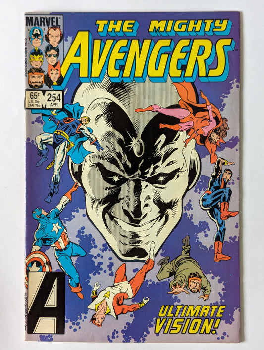 Avengers #254 Marvel Comic Book