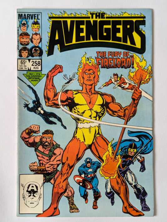 Avengers #258 Marvel Comic Book