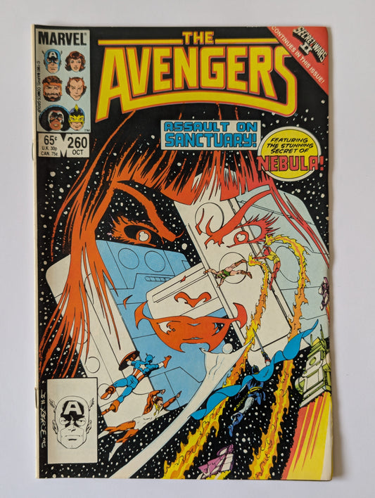 Avengers #260 Marvel Comic Book