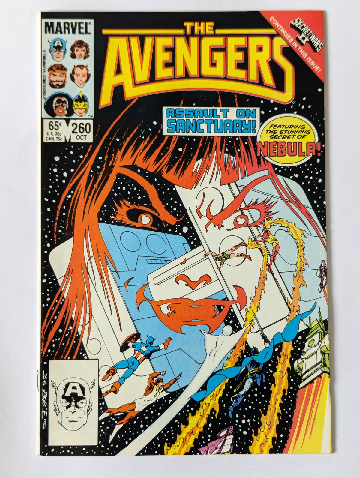 Avengers #260 Marvel Comic Book