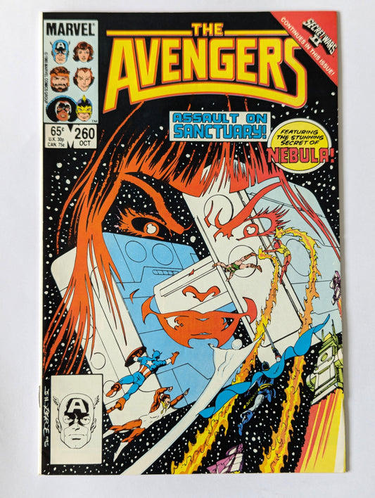 Avengers #260 Marvel Comic Book