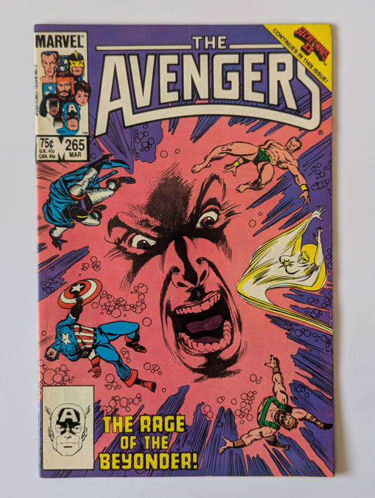 Avengers #265 Marvel Comic Book