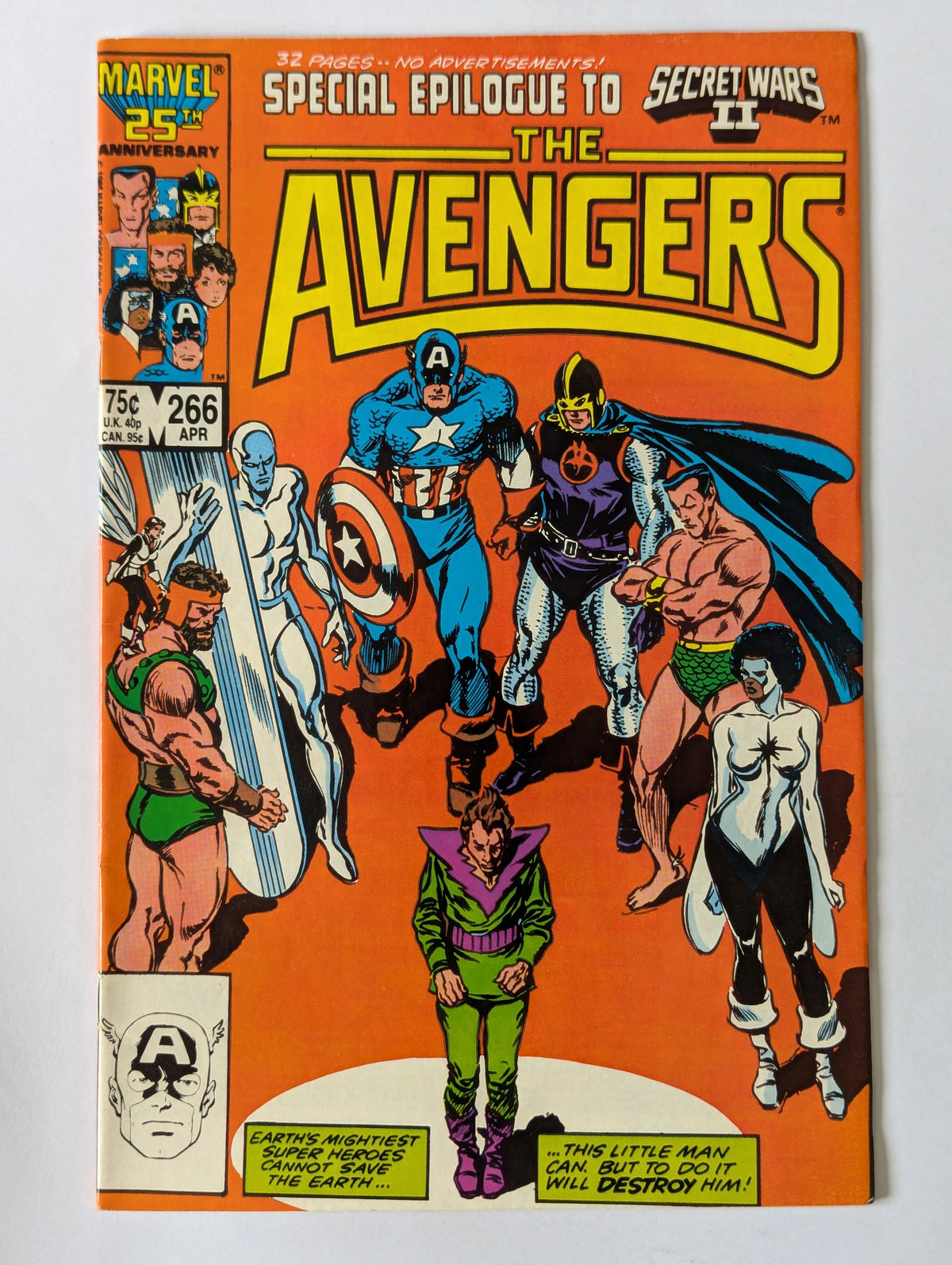 Avengers #266 Marvel Comic Book