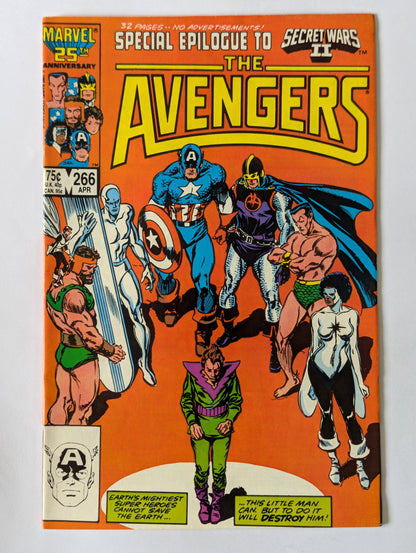 Avengers #266 Marvel Comic Book