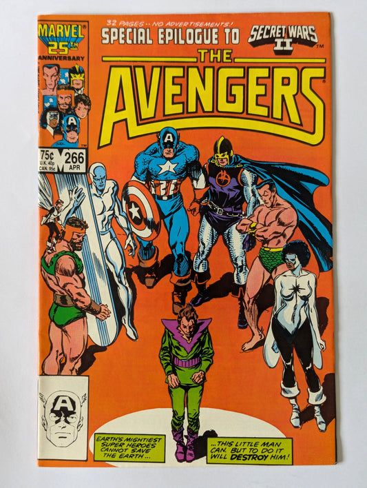Avengers #266 Marvel Comic Book
