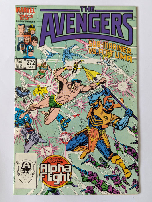 Avengers #272 Marvel Comic Book