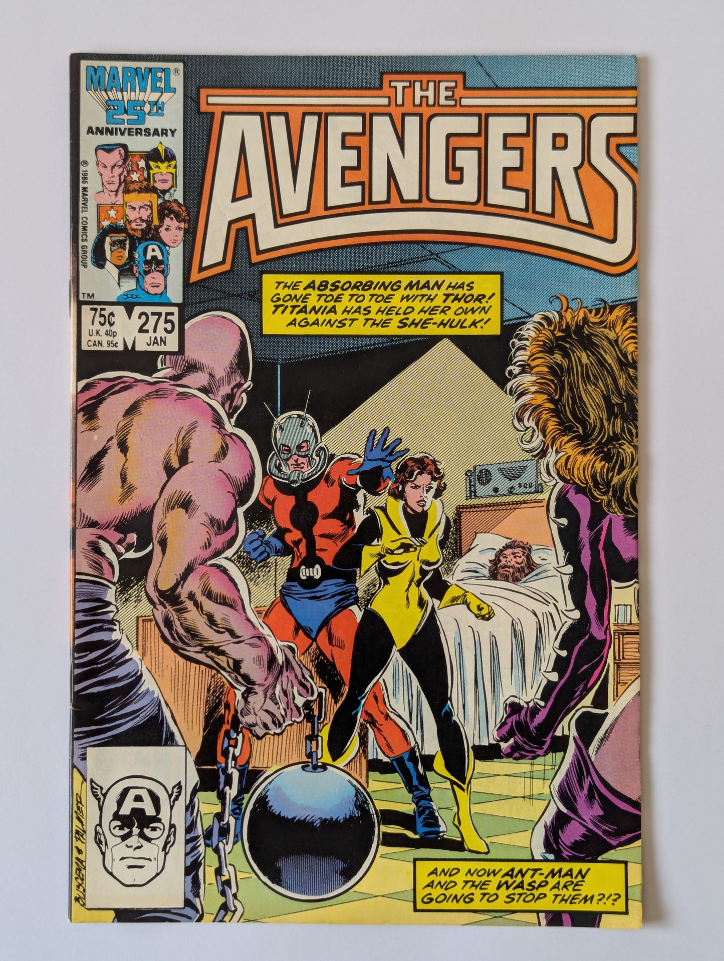 Avengers #275 Marvel Comic Book