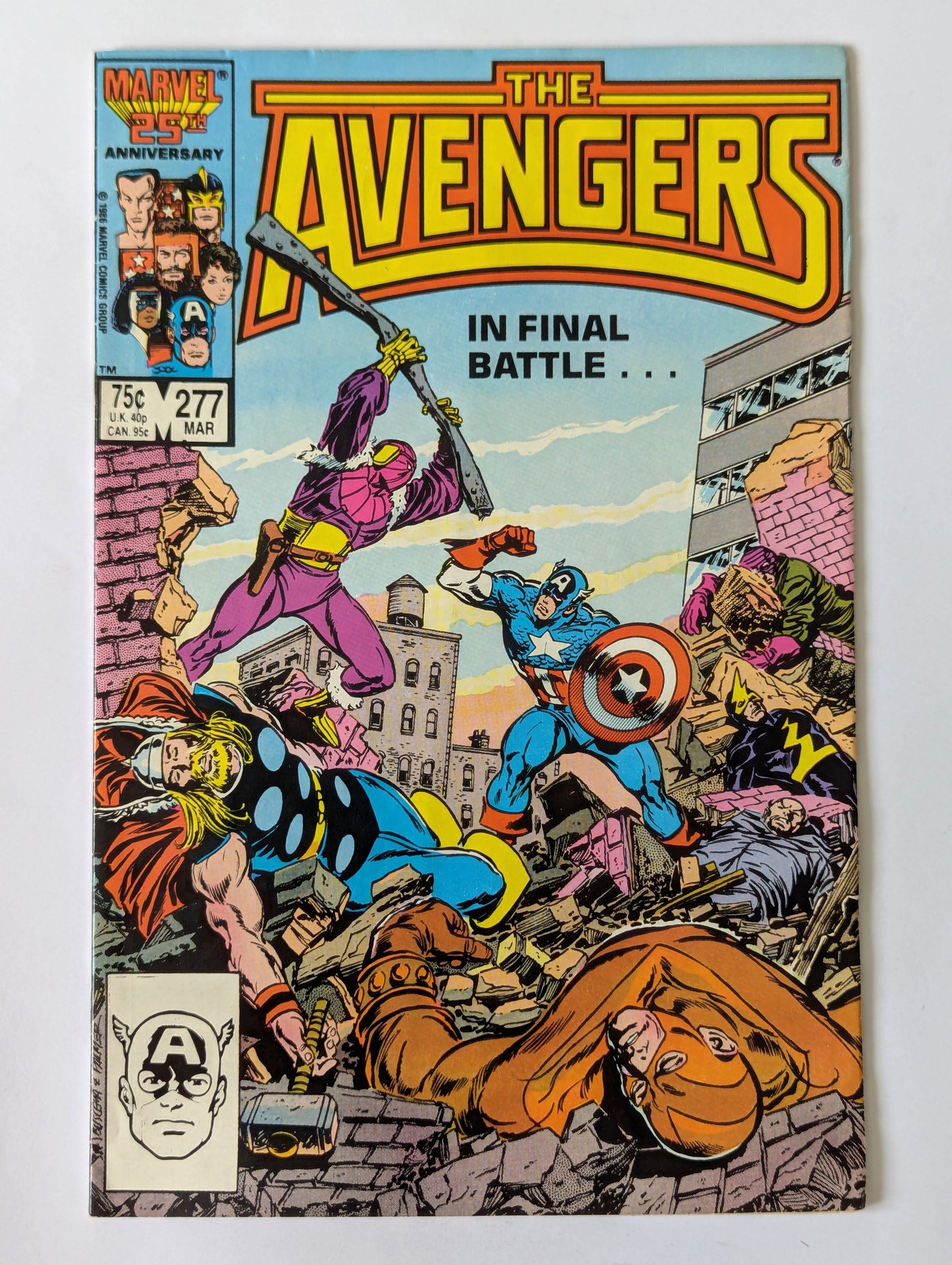 Avengers #277 Marvel Comic Book