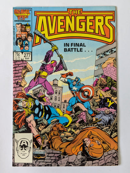 Avengers #277 Marvel Comic Book