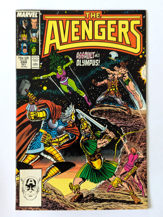 Avengers #284 Marvel Comic Book