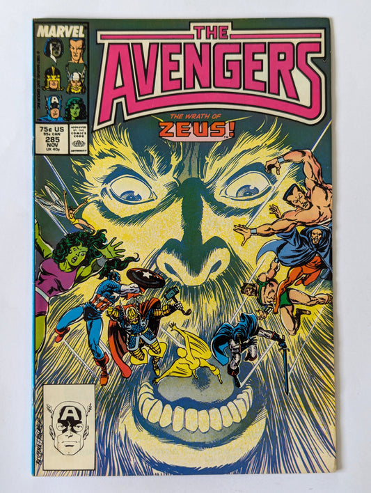 Avengers #285 Marvel Comic Book