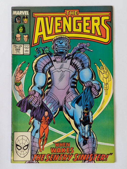 Avengers #288 Marvel Comic Book