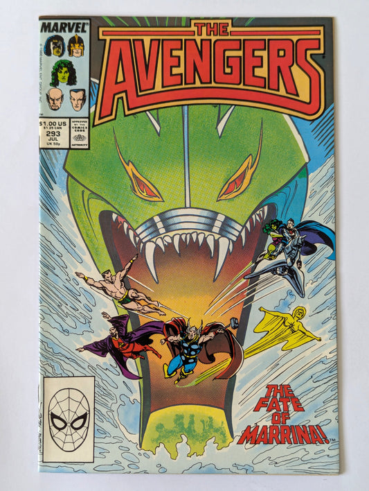 Avengers #293 Marvel Comic Book