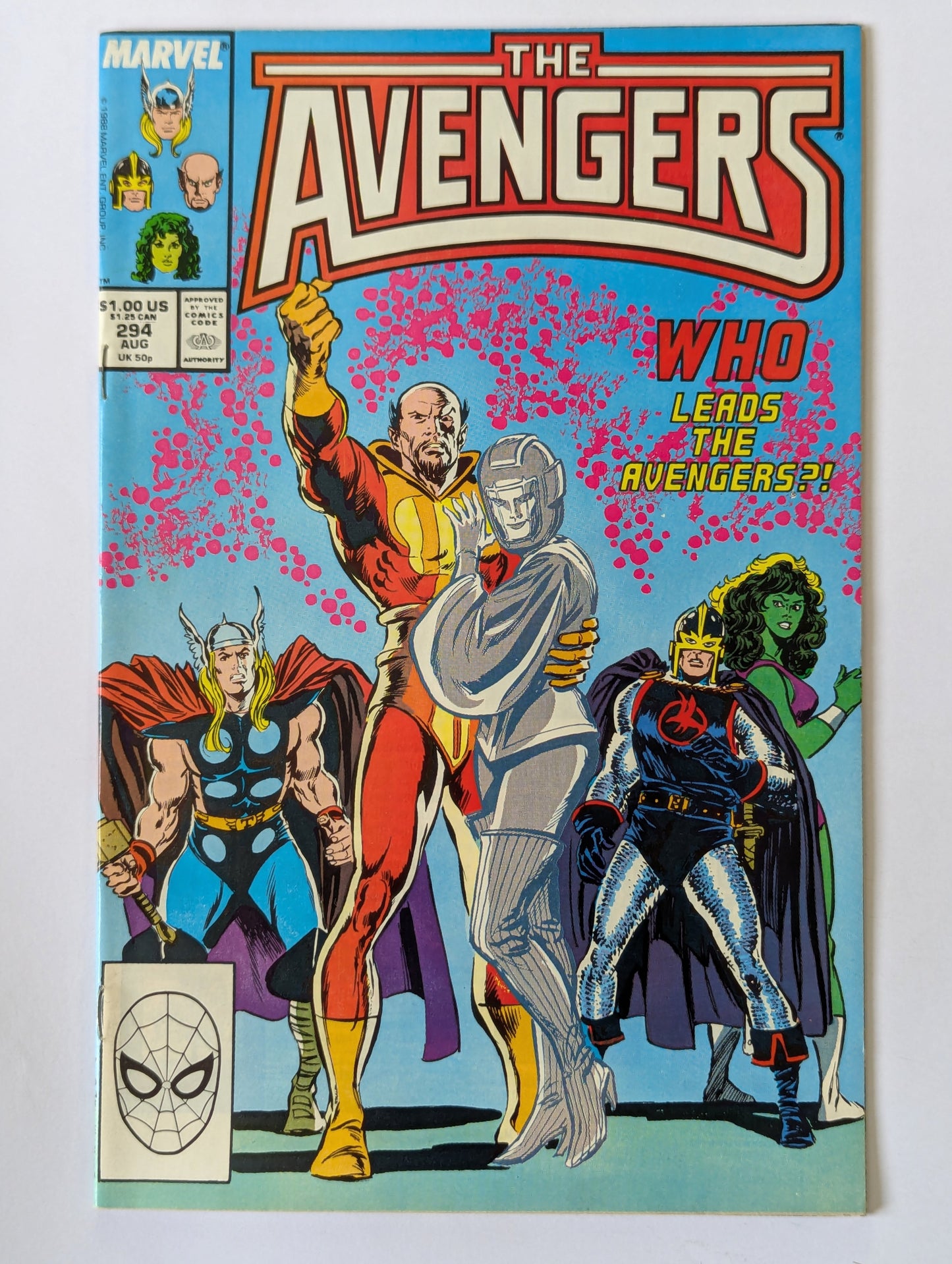 Avengers #294 Marvel Comic Book