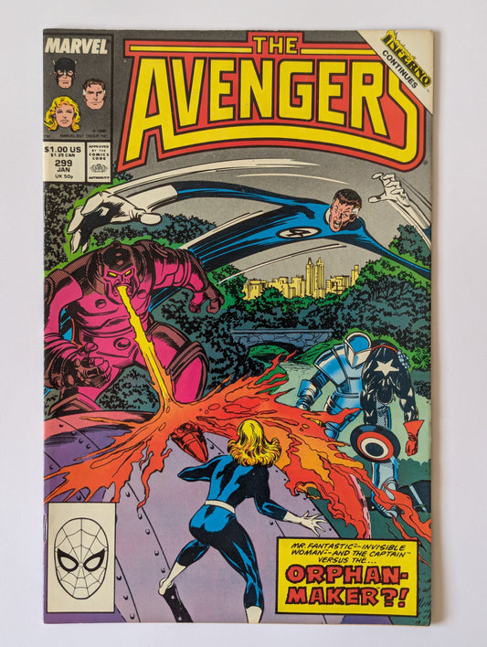 Avengers #299 Marvel Comic Book