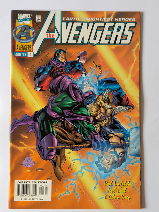 Avengers #3 Marvel Comic Book