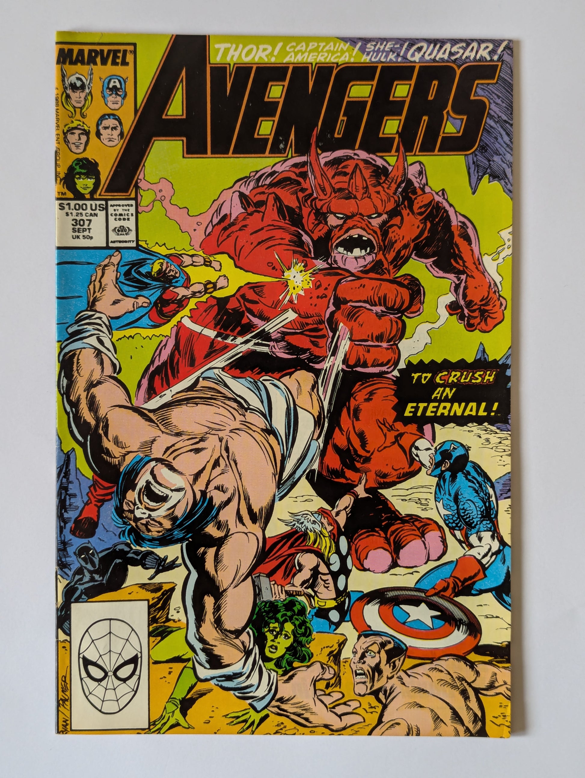 Avengers #307 Marvel Comic Book