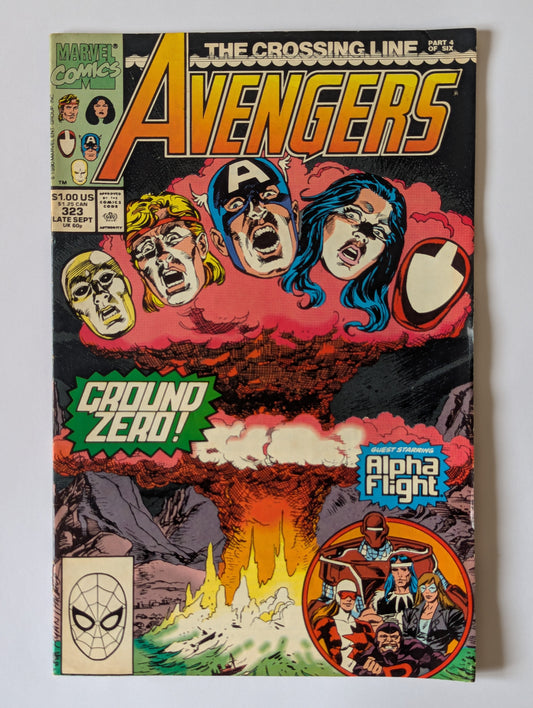 Avengers #323 Marvel Comic Book
