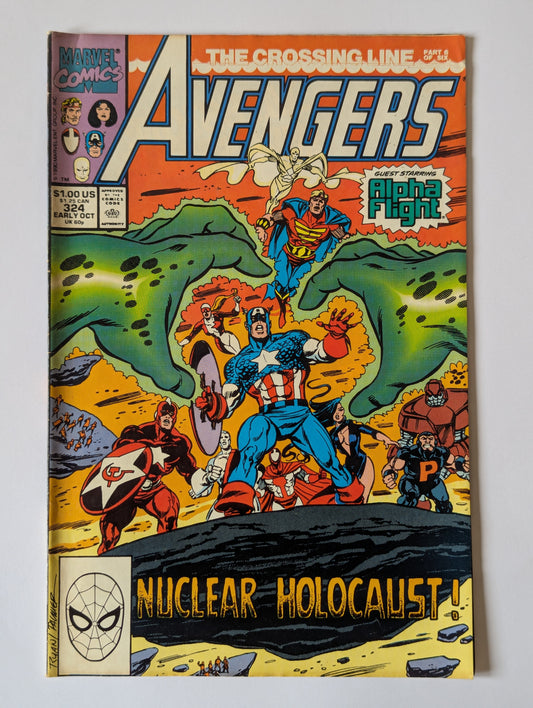 Avengers #324 Marvel Comic Book