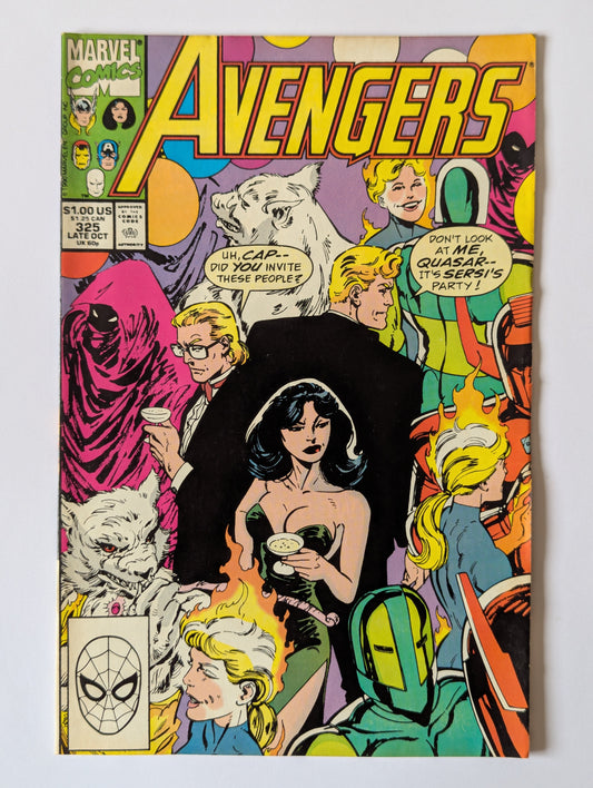 Avengers #325 Marvel Comic Book