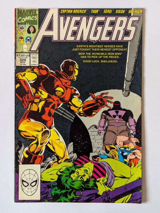 Avengers #326 Marvel Comic Book