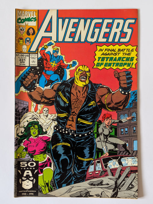 Avengers #331 Marvel Comic Book