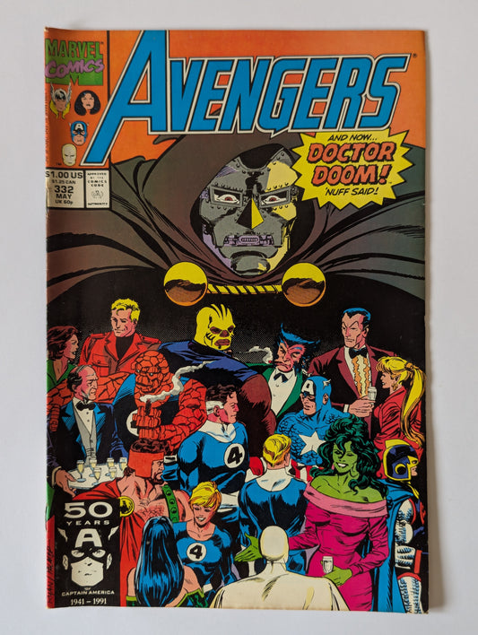 Avengers #332 Marvel Comic Book