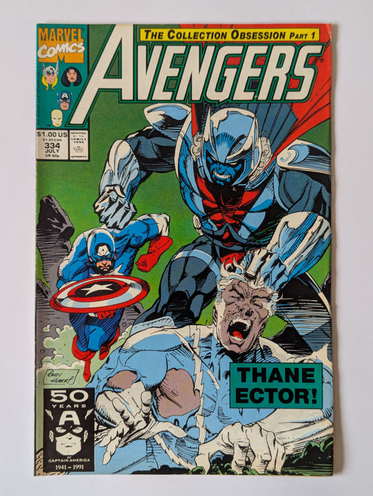 Avengers #334 Marvel Comic Book