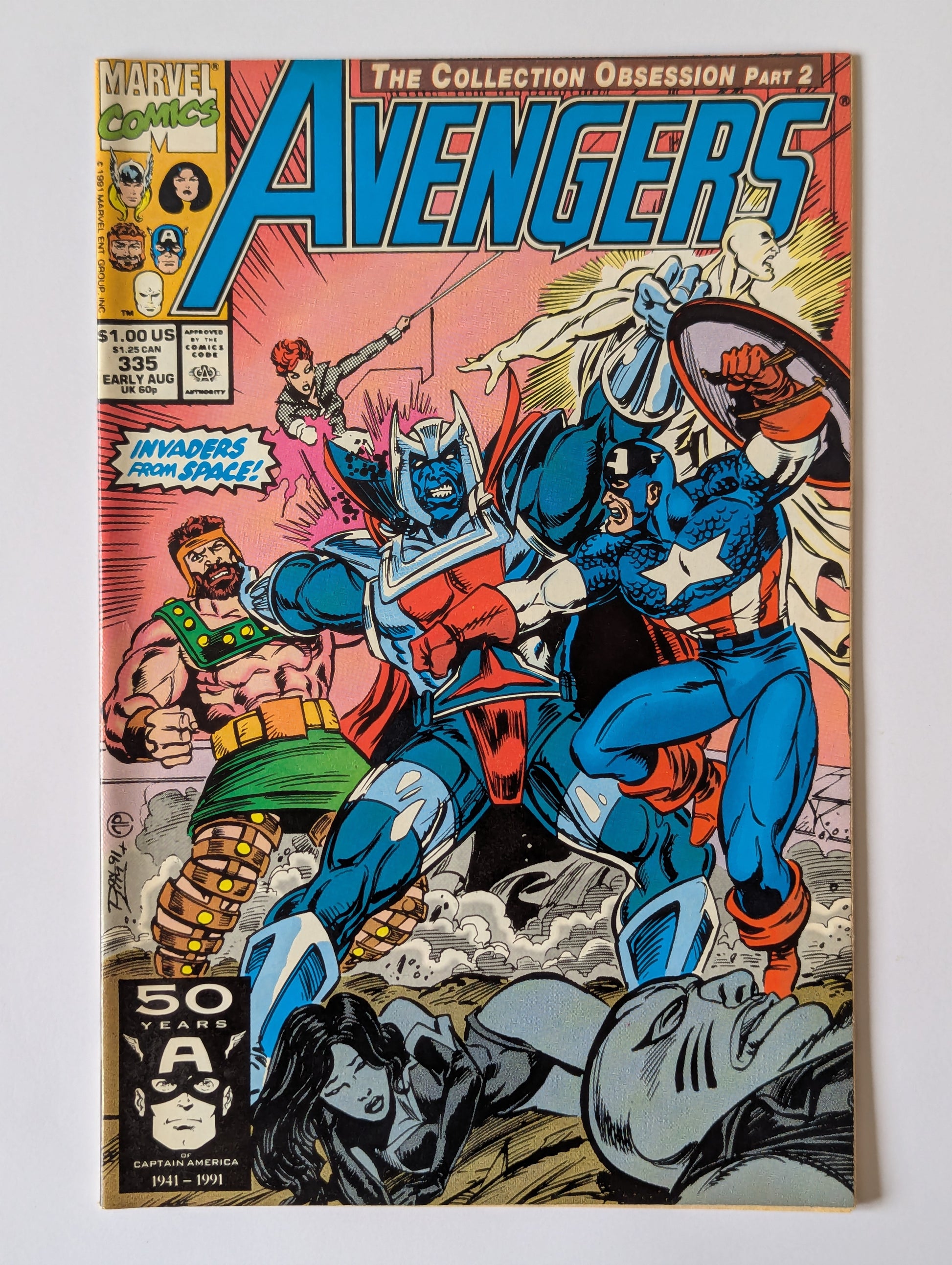 Avengers #335 Marvel Comic Book