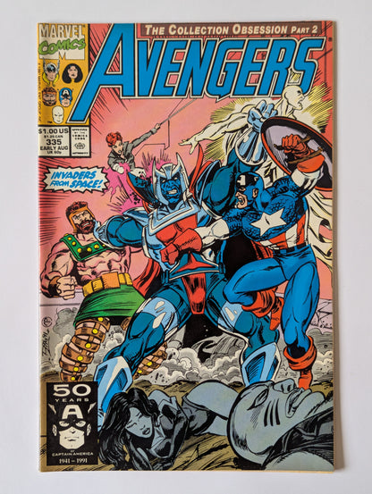 Avengers #335 Marvel Comic Book