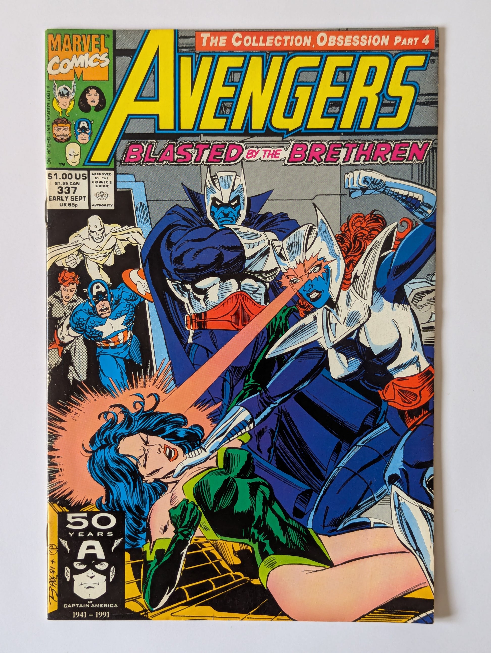 Avengers #337 Marvel Comic Book