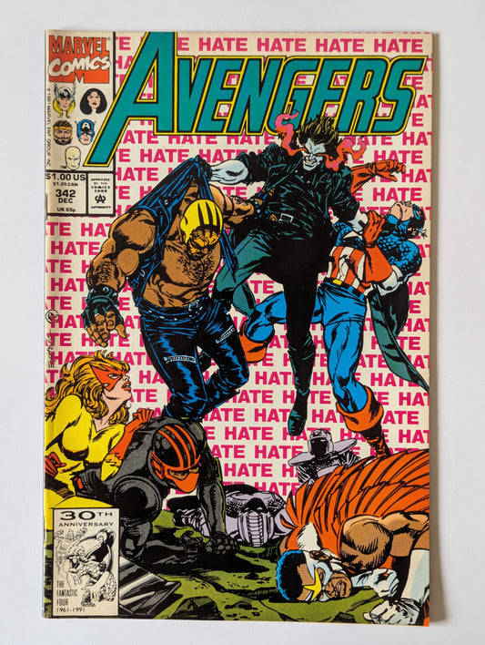 Avengers #342 Marvel Comic Book