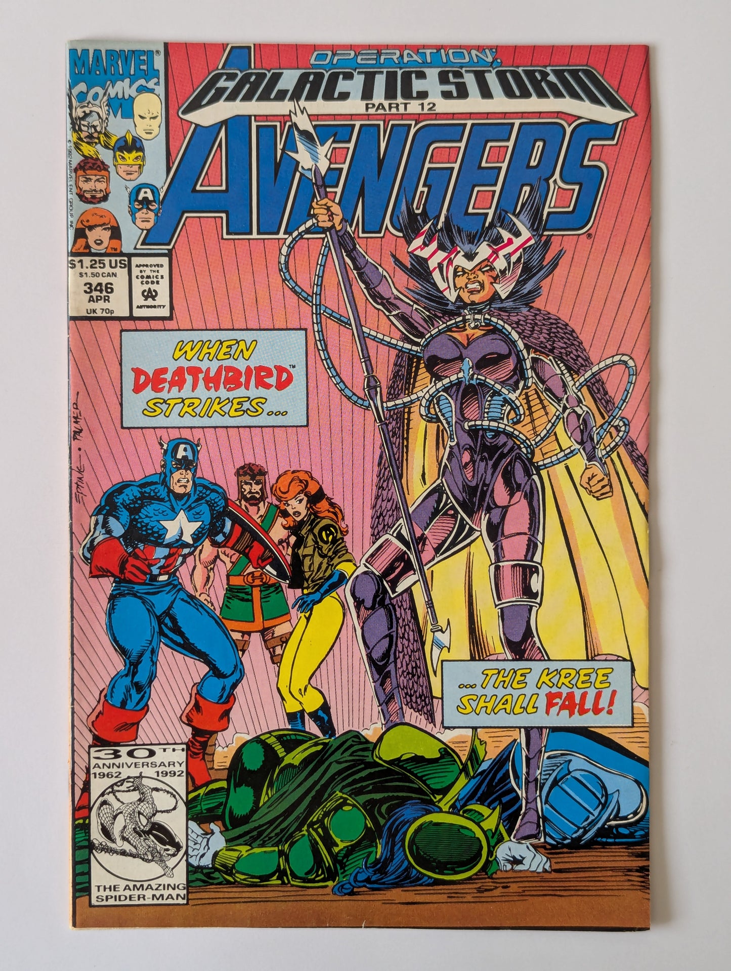 Avengers #346 Marvel Comic Book