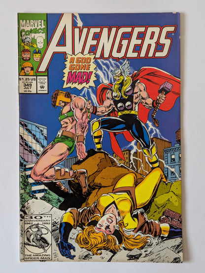 Avengers #349 Marvel Comic Book