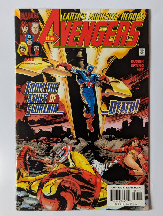 Avengers #37 Marvel Comic Book