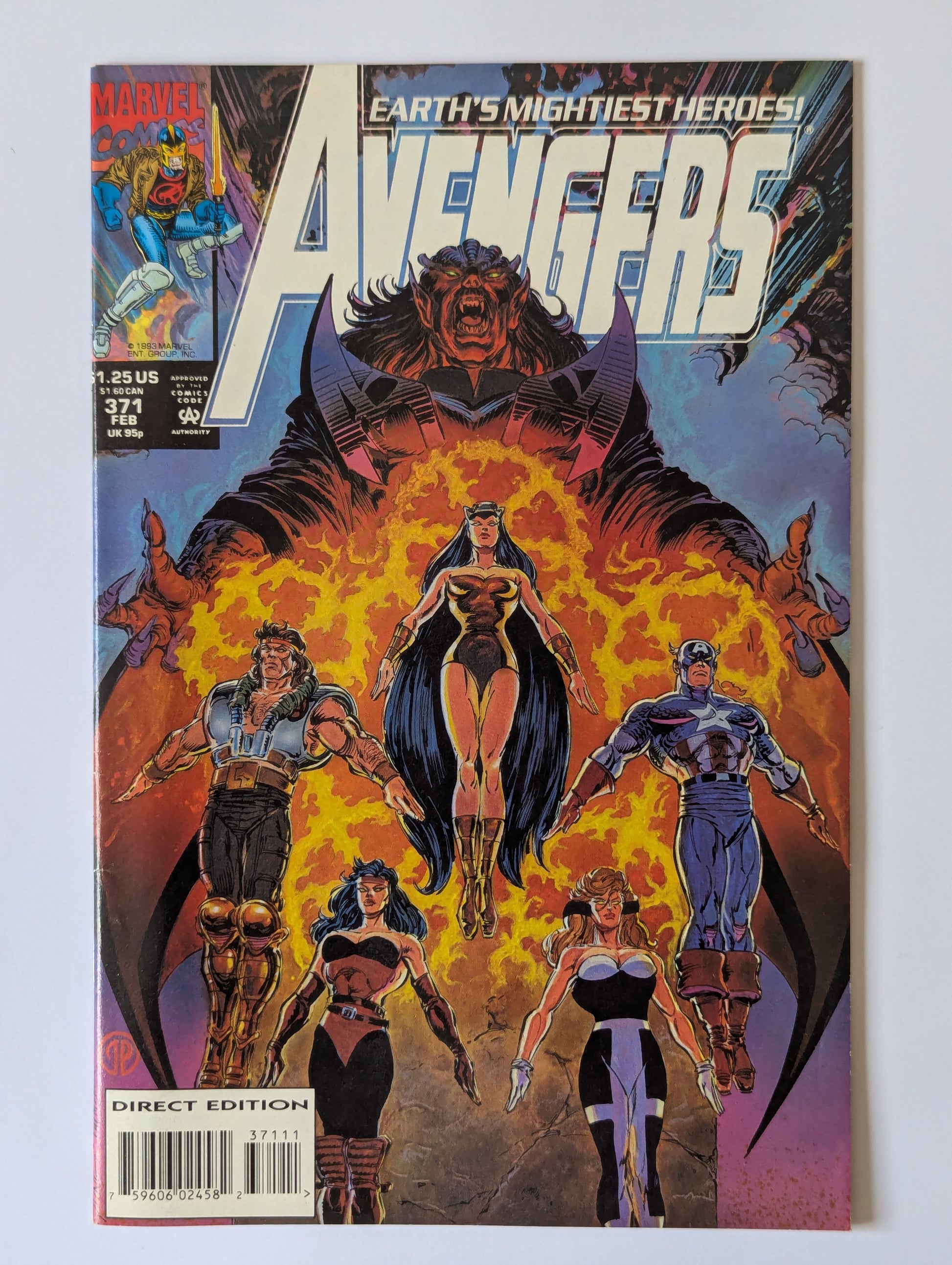 Avengers #371 Marvel Comic Book