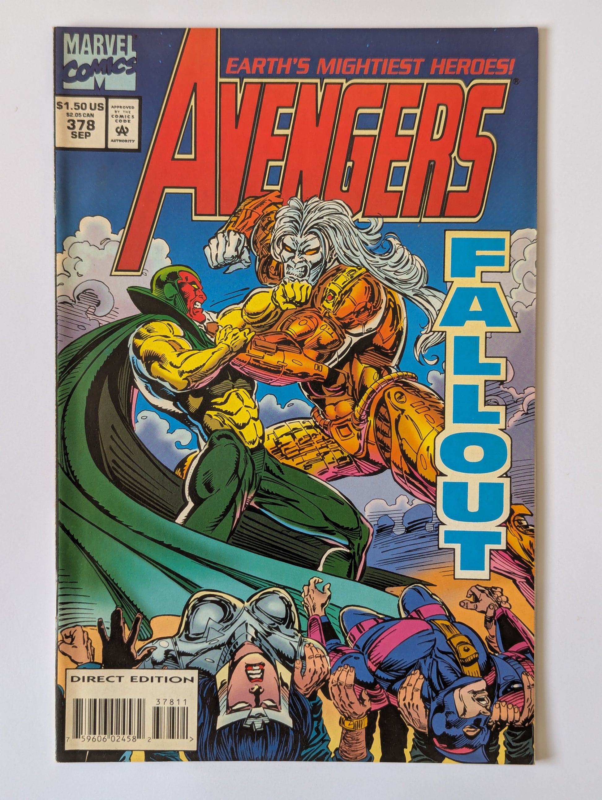 Avengers #378 Marvel Comic Book